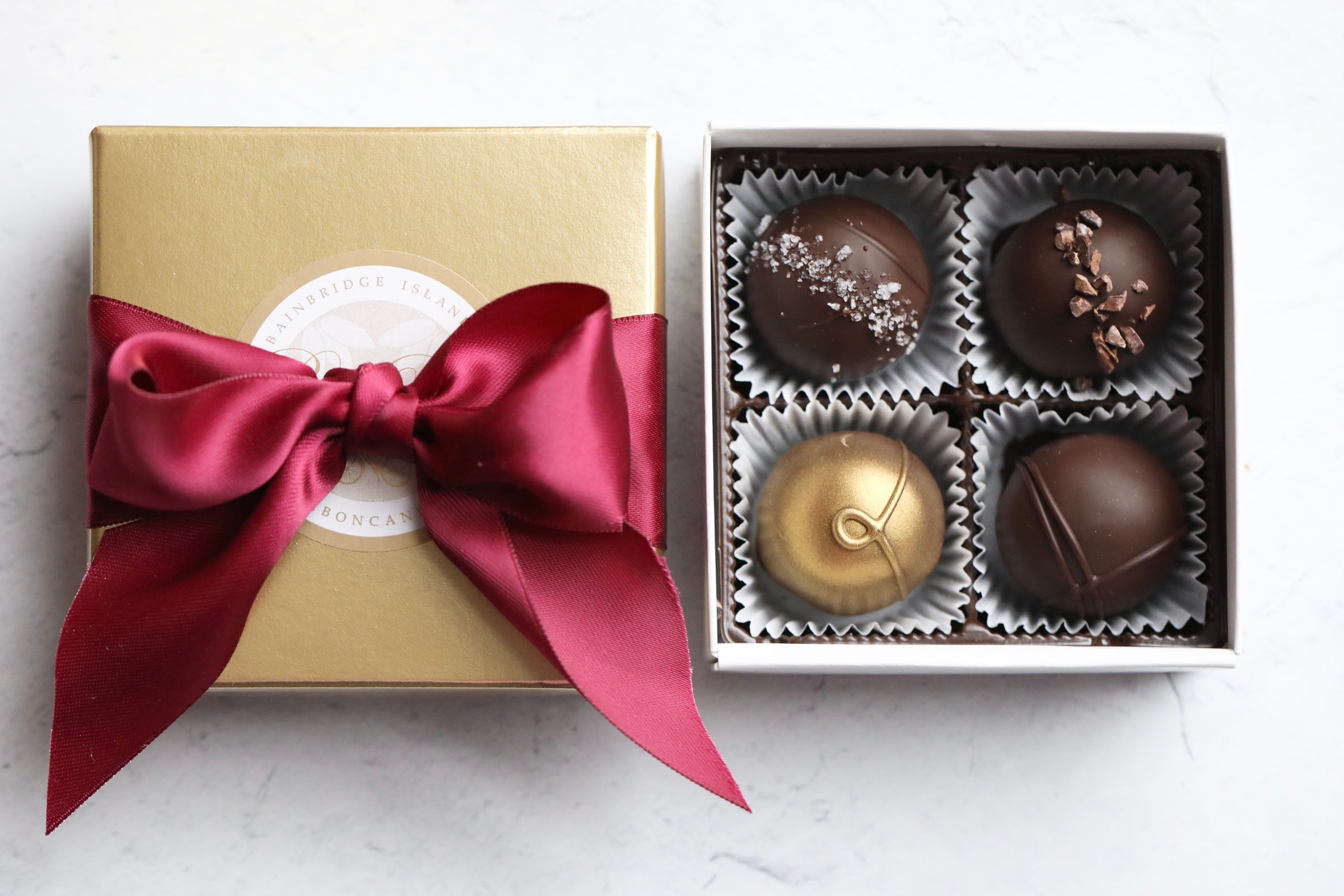 Pink Peony Chocolates | Bon Bon Candies